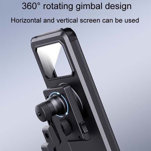 Bicycle Fixed Rotatable Waterproof Cell Phone Navigation Bracket, Style: Handlebar Model - Image 8