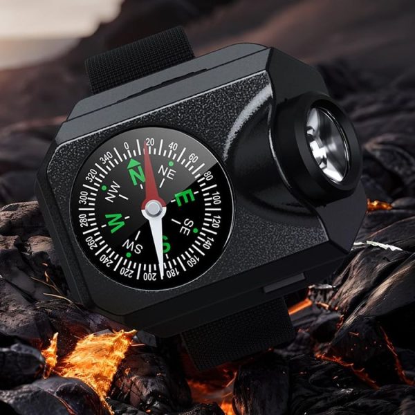 Outdoor Portable Night Running Multifunctional SOS Warning Wrist Light - Image 2