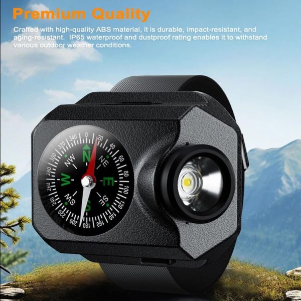 Outdoor Portable Night Running Multifunctional SOS Warning Wrist Light - Image 7