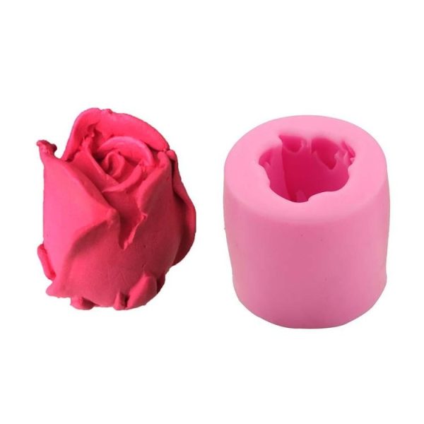 Roses Cake Series Silicone Candle Mold Food Grade Baking Tools - Image 3