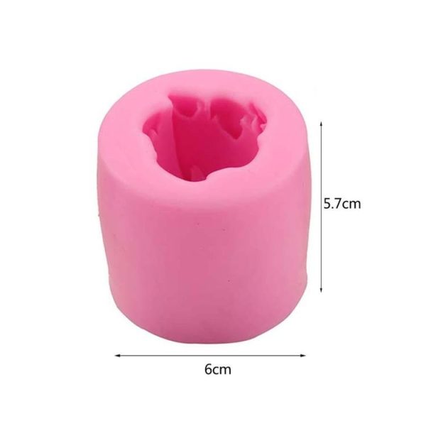 Roses Cake Series Silicone Candle Mold Food Grade Baking Tools - Image 5