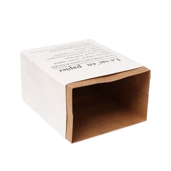Kraft Paper Bag Gift Bags For Artificial Dried Flowers Vase Home Decorations, Size: 14x9x17cm (Whole Yellow French) - Image 4