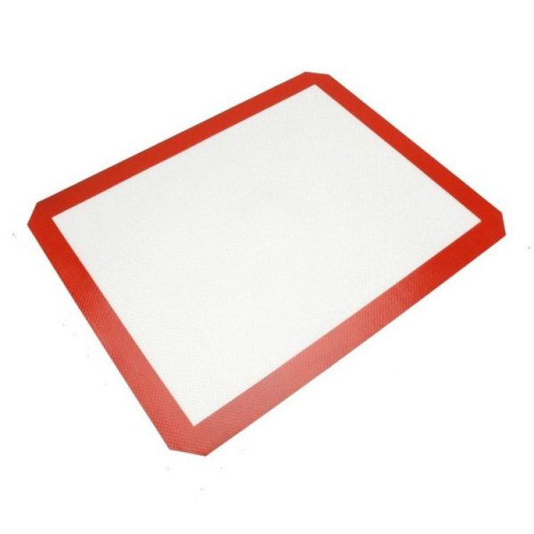 Platinum Glass Fiber Silicone Pastry Cake Cookie Baking Mat Pad Sheet Kneading Mat, Size: 40x30cm