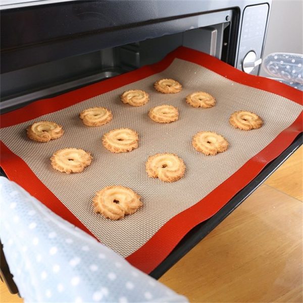 Platinum Glass Fiber Silicone Pastry Cake Cookie Baking Mat Pad Sheet Kneading Mat, Size: 40x30cm - Image 7