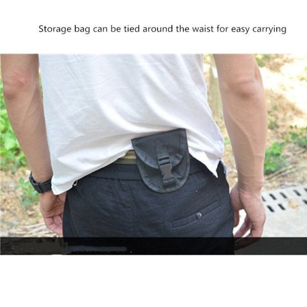 Outdoor Portable Hand-held Wire Saw Field Survival Manganese Steel Chain Saw Multifunctional Logging Saw (11 Teeth Orange) - Image 5