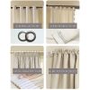 2 PCS Sheer Tulle Window Curtains for Living Room The Bedroom The Kitchen, Size: 1mX2.5m (Four Wire Draw) (Green) - Image 7