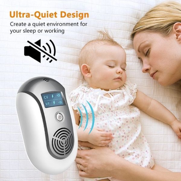 Electronic Pest Control Ultrasonic Pest Repeller (Grey) - Image 5