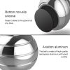 Fully Disassembled Rotating Tabletop Ball Decompression Gyroscope Tabletop Toy, Specification: Diameter 55mm (Rose Gold) - Image 3