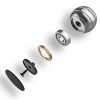 Fully Disassembled Rotating Tabletop Ball Decompression Gyroscope Tabletop Toy, Specification: Diameter 55mm (Rose Gold) - Image 4