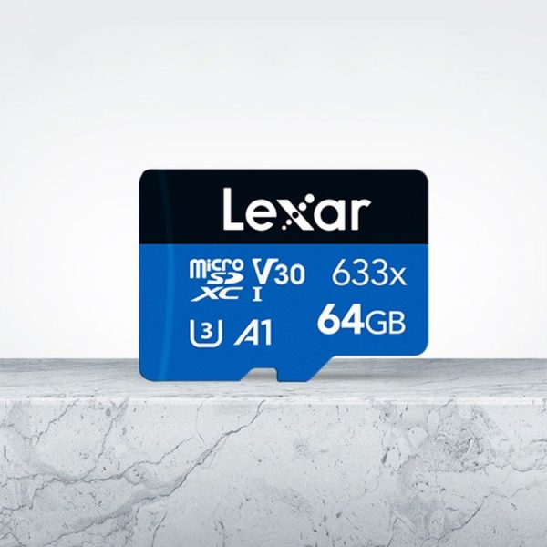 Lexar 633x 64GB High-speed Driving Recorder Dedicated Mobile Phone Memory Card DVR TF Card - Image 3