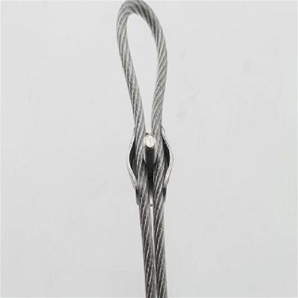 5 PCS 304 Stainless Steel Plate Single Clip Double Clamp Wire Rope Clamp, Specification: M4, Style: Single Clip - Image 5