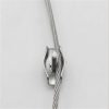 5 PCS 304 Stainless Steel Plate Single Clip Double Clamp Wire Rope Clamp, Specification: M8, Style: Single Clip - Image 4