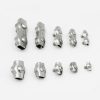 5 PCS 304 Stainless Steel Plate Single Clip Double Clamp Wire Rope Clamp, Specification: M8, Style: Single Clip - Image 7