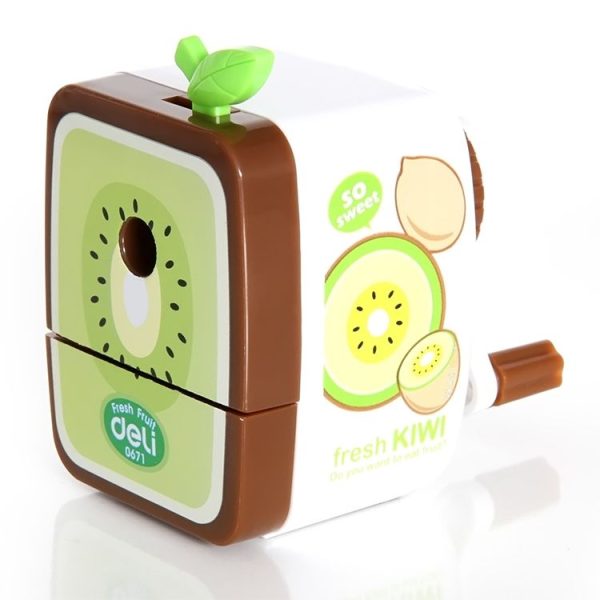 Cartoon Fruit Hand Pencil Sharpener Fun Student Cute Sharpener, Random Color Delivery - Image 2