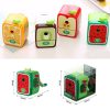 Cartoon Fruit Hand Pencil Sharpener Fun Student Cute Sharpener, Random Color Delivery - Image 5