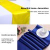 Satin Tablecloth Table Decoration for Home Party Wedding Christmas Decoration (Royal Blue) - Image 6
