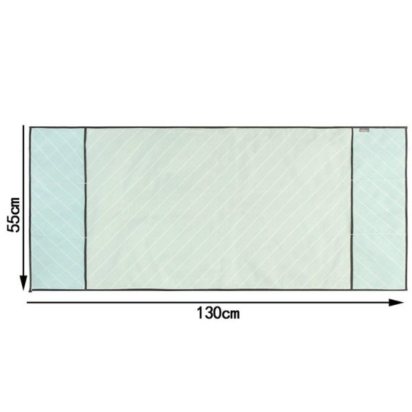 Twill Refrigerator Dust Cover Home Appliance Top Waterproof Cover Storage Hanging Bag (Pink) - Image 2
