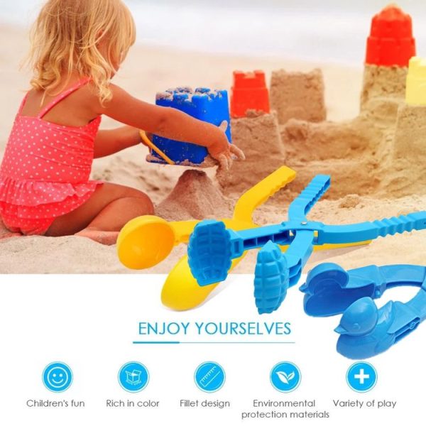Sand Mold Tool Snow Ball Maker Funny Outdoor Sport Beach Toy, Random Color (Ball) - Image 5