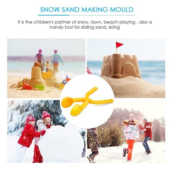 Sand Mold Tool Snow Ball Maker Funny Outdoor Sport Beach Toy, Random Color (Ball) - Image 6