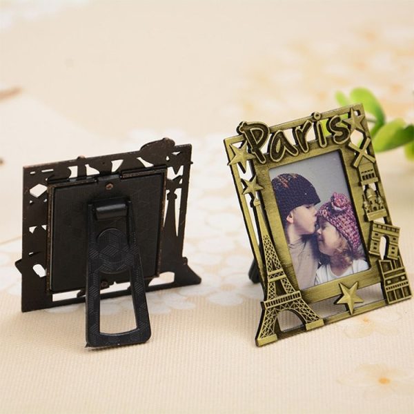 2 PCS Creative Metal Vintage Photo Frame (Oval) - Image 5