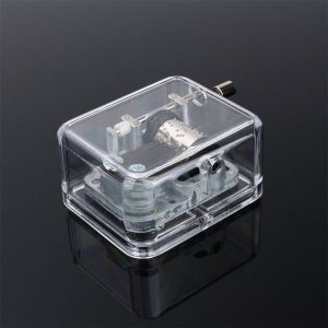 Music Box DIY Craft Vintage Musical Gold Hand Music Boxes (Castle in the Sky)