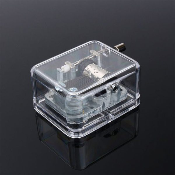 Music Box DIY Craft Vintage Musical Gold Hand Music Boxes (Castle in the Sky)