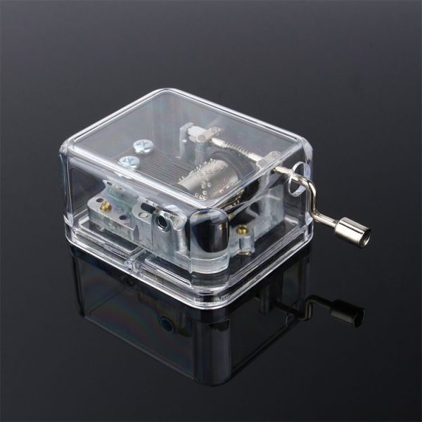 Music Box DIY Craft Vintage Musical Gold Hand Music Boxes (Castle in the Sky) - Image 2