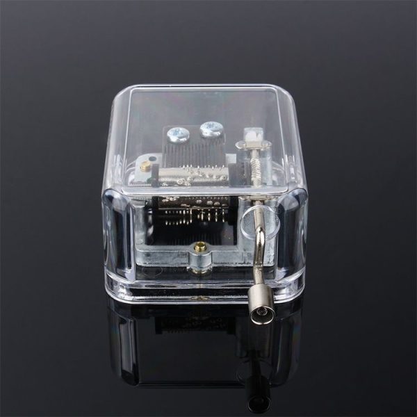 Music Box DIY Craft Vintage Musical Gold Hand Music Boxes (Castle in the Sky) - Image 3