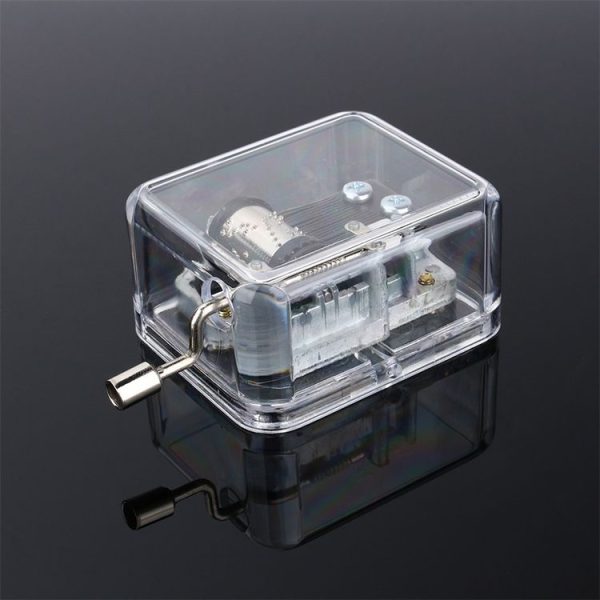 Music Box DIY Craft Vintage Musical Gold Hand Music Boxes (Castle in the Sky) - Image 4