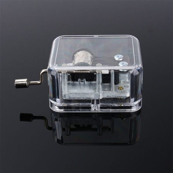 Music Box DIY Craft Vintage Musical Gold Hand Music Boxes (Castle in the Sky) - Image 5