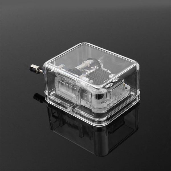 Music Box DIY Craft Vintage Musical Gold Hand Music Boxes (Castle in the Sky) - Image 6