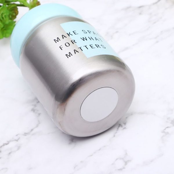 Mini Letter Vacuum Flask Stainless Steel Drink Water Bottle Mug Cup, Capacity: 220ml (Original) - Image 4