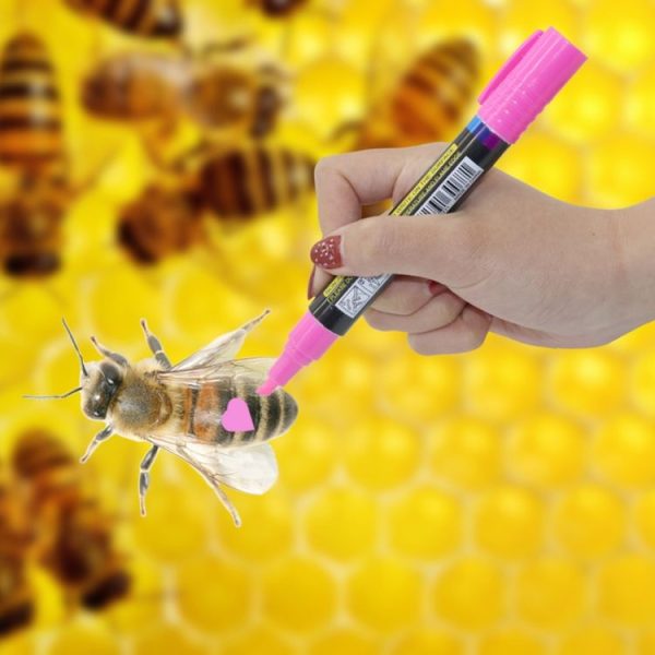 The Queen Bee Marker Pen Bee Special Marker Pen Does Not Hurt The Bee Highlighter, Random Color Delivery - Image 2