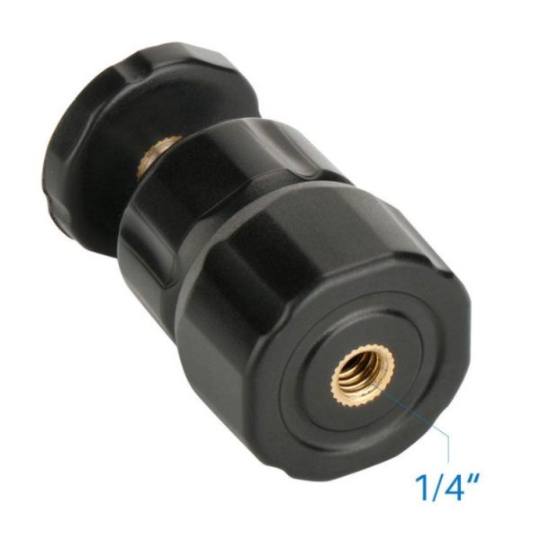 Ulanzi U-20 Mini Ball Head Tripod Mount 360 Degree Pan 90 Degree Tilt Tripod Mount with 1 / 4 Screw - Image 3
