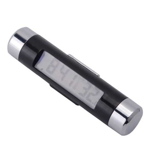 2 in 1 Car Auto Thermometer Clock Calendar LCD Display Screen - Image 3