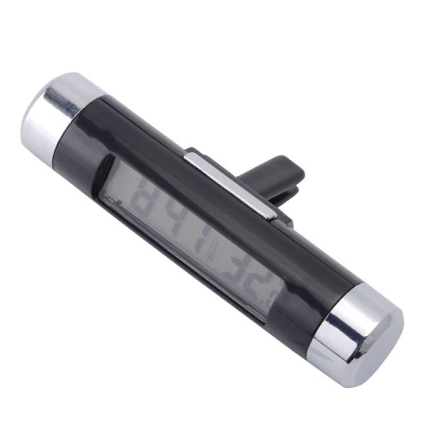 2 in 1 Car Auto Thermometer Clock Calendar LCD Display Screen - Image 4