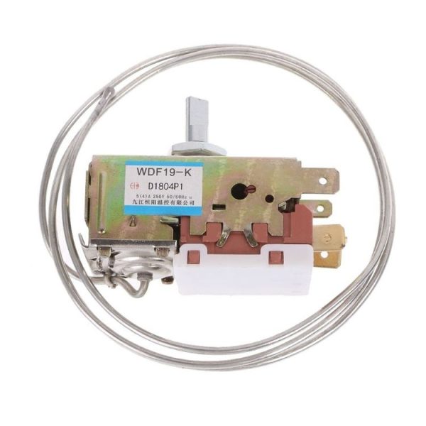 WDF19-K Refrigerator Thermostat 250V Household Metal Temperature Controller Refrigerator Parts - Image 2