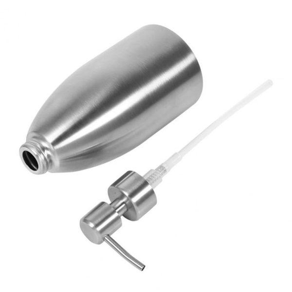 500ml Stainless Steel Soap Dispenser Kitchen Bathroom Shampoo Box Detergent Bottle - Image 4
