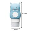 Portable Travel Shampoo Body Lotion Cosmetic Bottle Make Up Container Storage Box, Color: Blue Hippo - Image 2