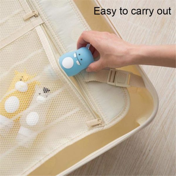 Portable Travel Shampoo Body Lotion Cosmetic Bottle Make Up Container Storage Box, Color: Blue Hippo - Image 3