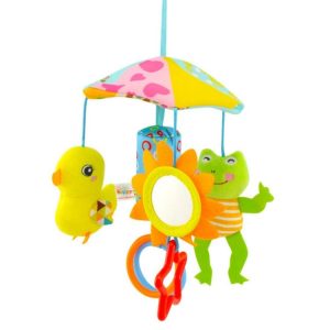 Baby Toy Cartoon Cute Animal Stroller Parachute Pendant (Duck Frog)