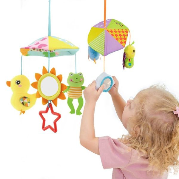 Baby Toy Cartoon Cute Animal Stroller Parachute Pendant (Duck Frog) - Image 4
