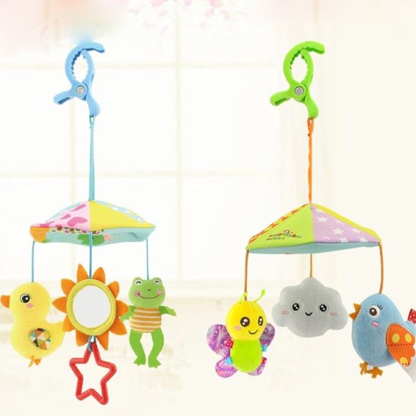 Baby Toy Cartoon Cute Animal Stroller Parachute Pendant (Duck Frog) - Image 5