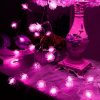20 LEDs Solar Powered Pine Cone Outdoor Energy Saving Holiday Wedding Decoration String Light Garden Landscape Lamp (White Light) - Image 10
