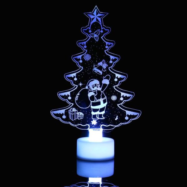 Christmas Tree Colorful LED Decorative Lights Party Supplies - Image 5