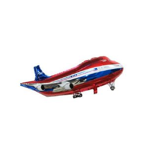 2 PCS Airplane Model Balloon Toy Cartoon Party Balloon Children Toy (Red)
