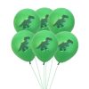Dinosaur Theme Party Set Birthday Letter Pull Flag Aluminum Film Sequin Dinosaur Balloon Children Birthday Arrangement Decoration (Green) - Image 5