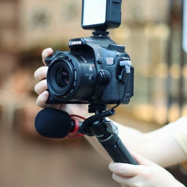Ulanzi U-60 Mini Double Cold Shoes Metal Action Drag Tripod Ball Head - Image 8