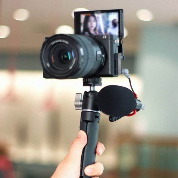 Ulanzi U-60 Mini Double Cold Shoes Metal Action Drag Tripod Ball Head - Image 9