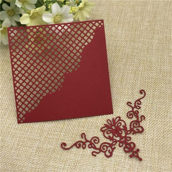 DIY Album Card Making Tool Cutting Template Square Grid Cutting Knife - Image 3